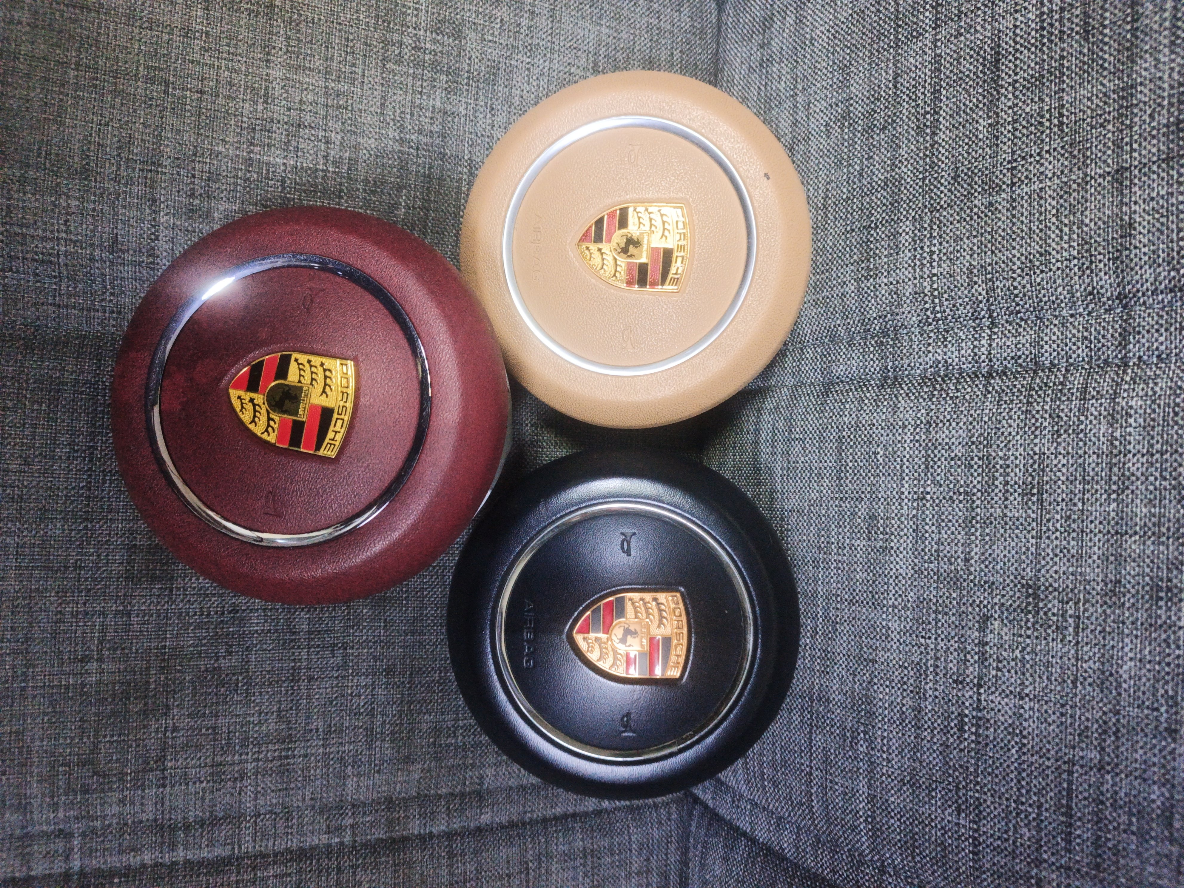 PORSCHE CAYENNE,PANAMERA, CARRERA,MACAN , BOXSTER,CAIMAN 2016/20 AIR BAGS STEERING