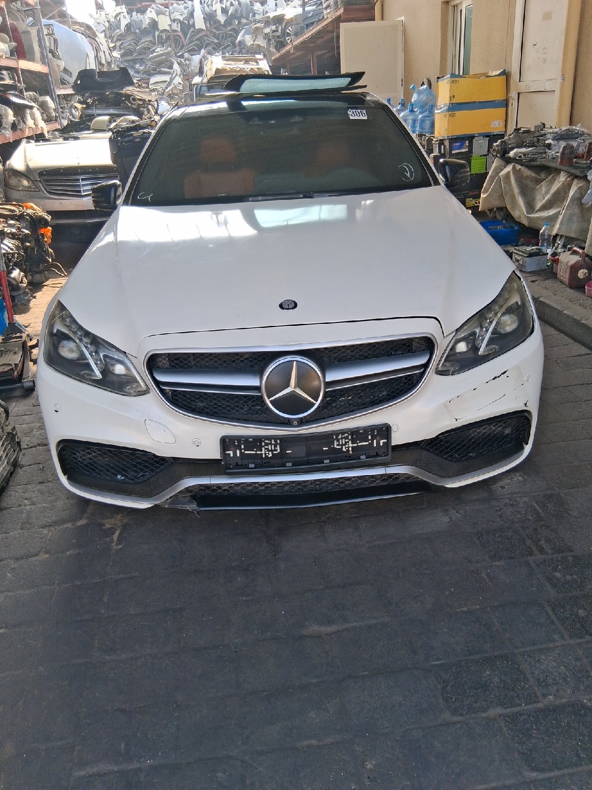 .مرسيدس E63 موديل 2016 قطع غيار مستعمل